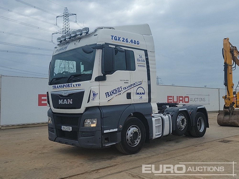 2015 MAN TGX26.480 - Tractor head: gambar 1 2015 MAN TGX26.480 - Tractor head: gambar 1