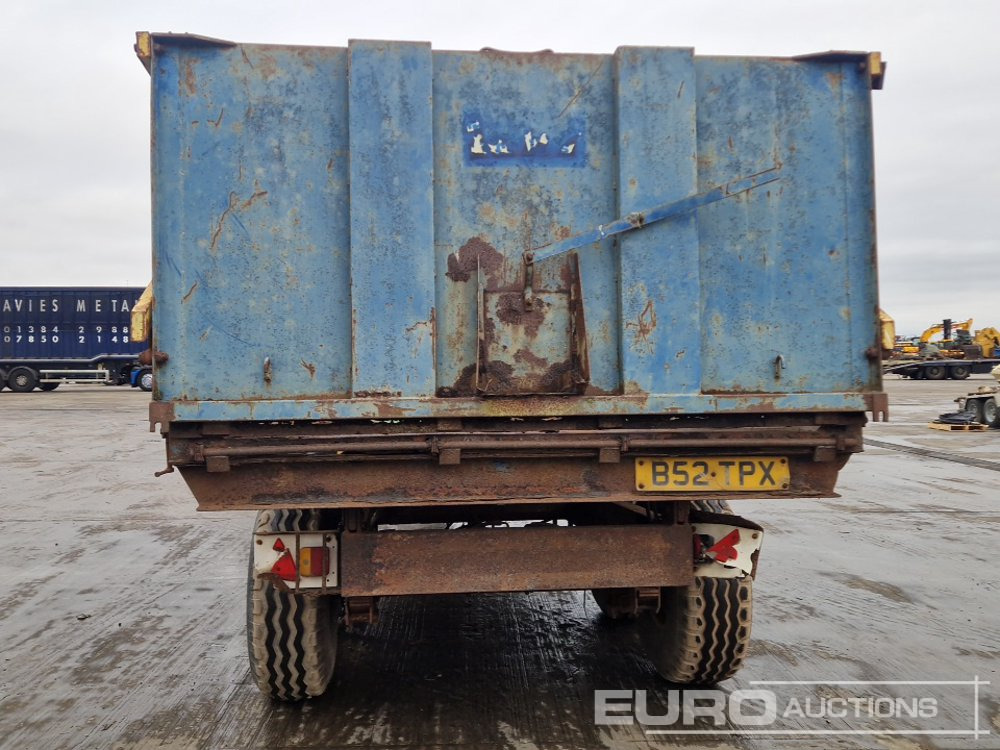 Twin Axle Draw Bar Dump Trailer, Hydraulic Tailgate - Trailer pertanian: gambar 4 Twin Axle Draw Bar Dump Trailer, Hydraulic Tailgate - Trailer pertanian: gambar 4