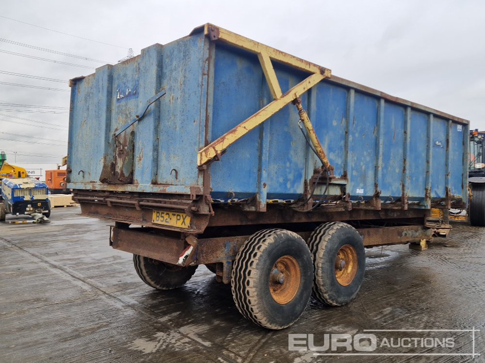 Twin Axle Draw Bar Dump Trailer, Hydraulic Tailgate - Trailer pertanian: gambar 5 Twin Axle Draw Bar Dump Trailer, Hydraulic Tailgate - Trailer pertanian: gambar 5
