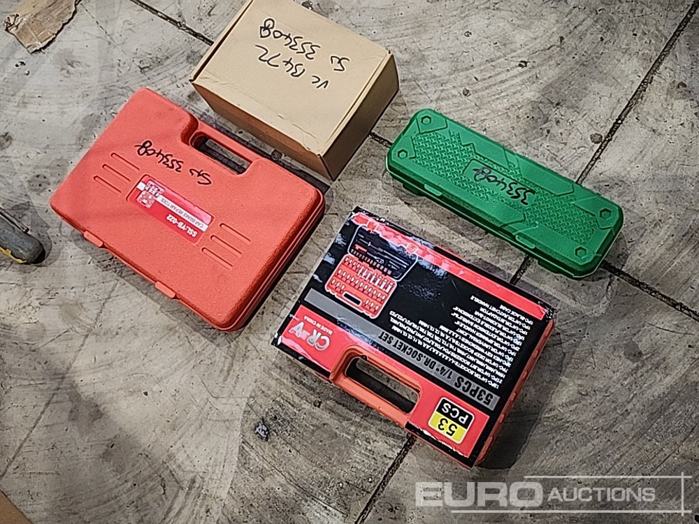 Unused 10Pc Impact Sockets, 53Pc 1/4" Socket Set, Brake Repair Set, 1/2" 18 Volt Impact Gun (Body Only) (4 of) - Peralatan bengkel: gambar 3 Unused 10Pc Impact Sockets, 53Pc 1/4" Socket Set, Brake Repair Set, 1/2" 18 Volt Impact Gun (Body Only) (4 of) - Peralatan bengkel: gambar 3