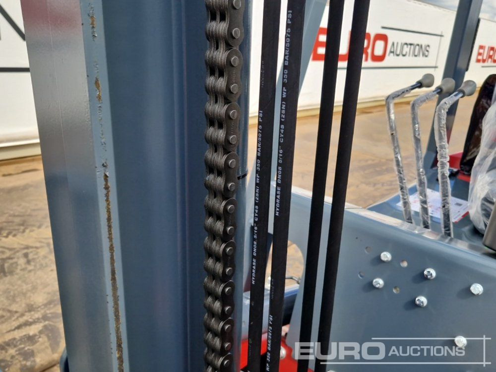 Forklift medan kasar Unused 2025 Apache CPCD35 Diesel Rough Terrain Forklift, 2 Stage Mast, Sideshift: gambar 32