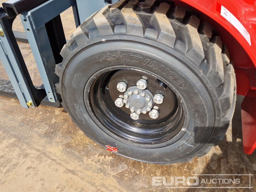 Forklift medan kasar Unused 2025 Apache CPCD35 Diesel Rough Terrain Forklift, 2 Stage Mast, Sideshift: gambar 18