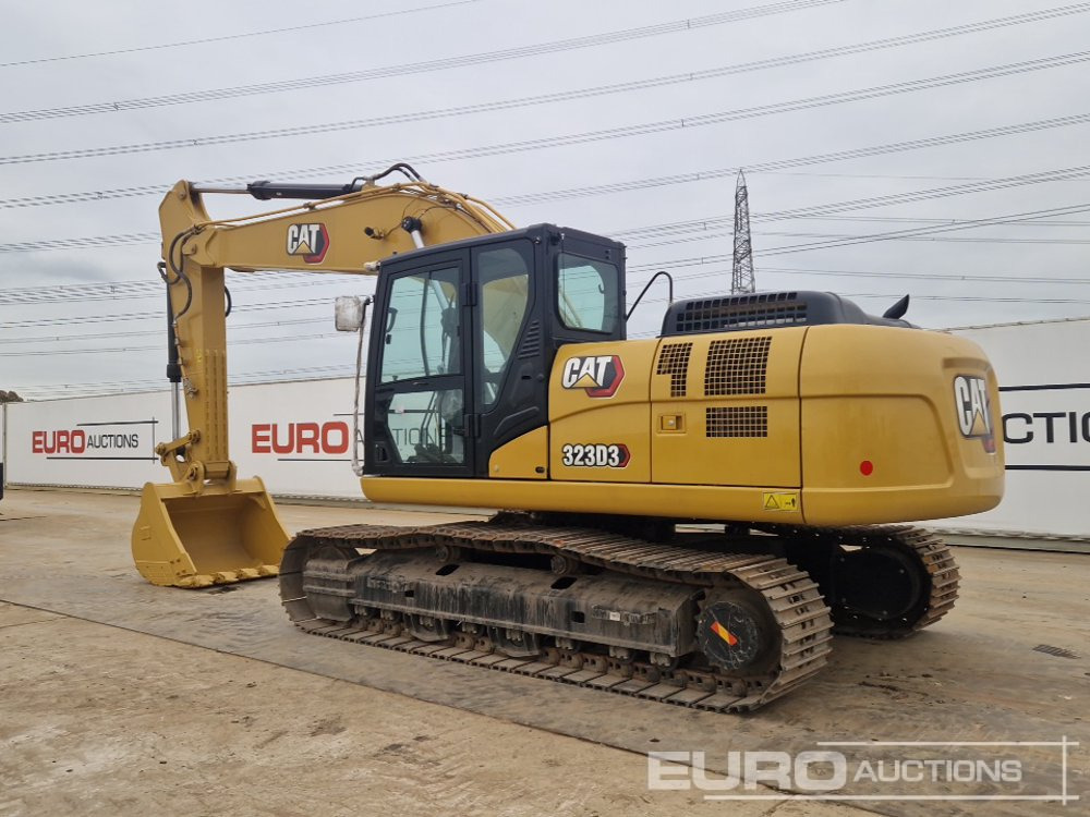 Unused 2025 CAT 323D3 - Ekskavator perayap: gambar 3 Unused 2025 CAT 323D3 - Ekskavator perayap: gambar 3