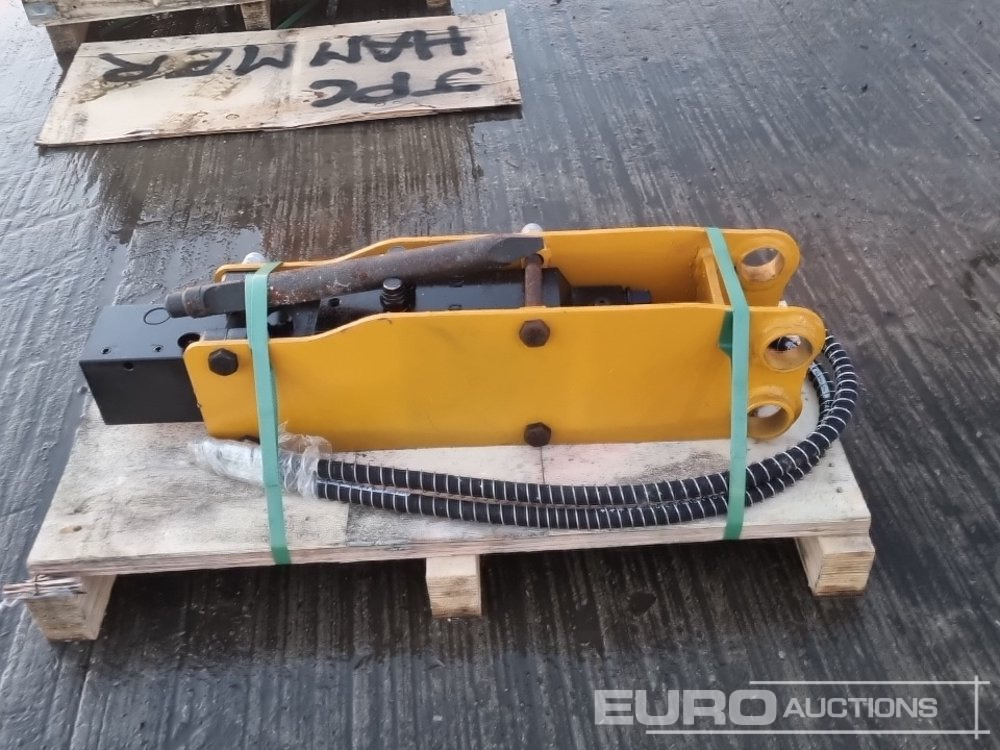 Unused 2025 JPC Hydraulic Breaker 45mm Pin to suit 4-6 Ton Excavator - Palu hidrolik: gambar 2 Unused 2025 JPC Hydraulic Breaker 45mm Pin to suit 4-6 Ton Excavator - Palu hidrolik: gambar 2