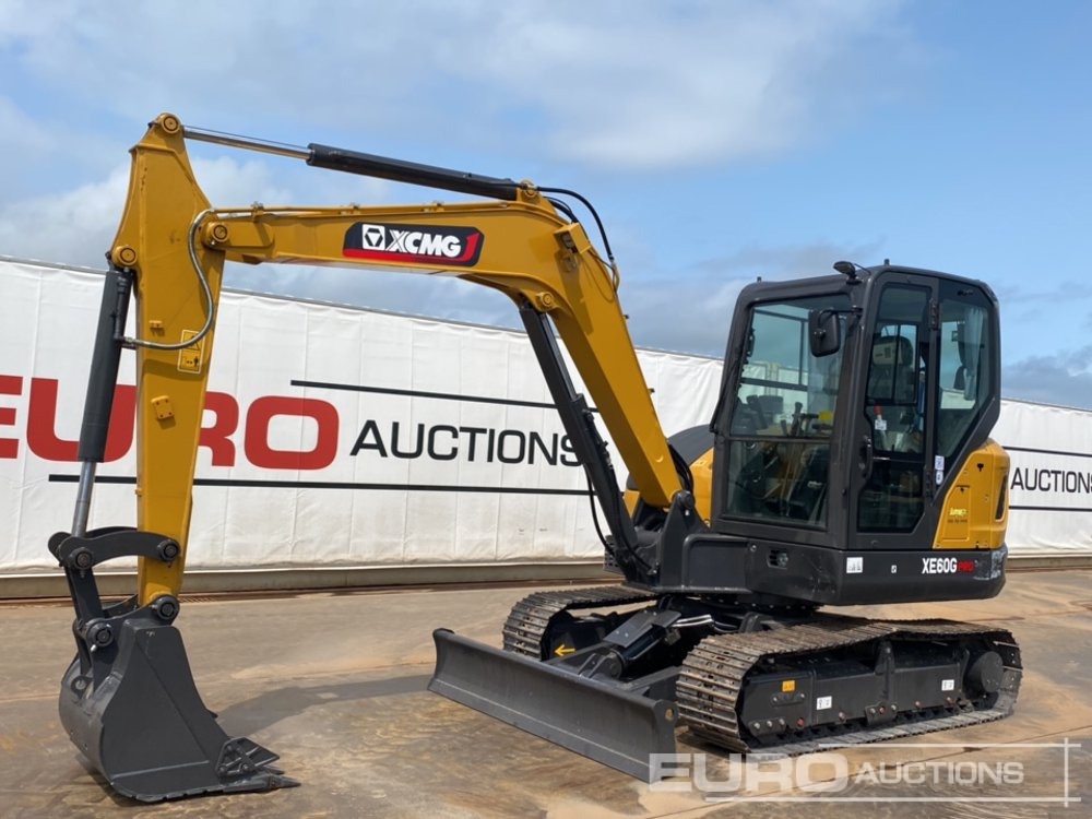 Unused 2025 XCMG XE60G PRO - Ekskavator mini: gambar 1 Unused 2025 XCMG XE60G PRO - Ekskavator mini: gambar 1
