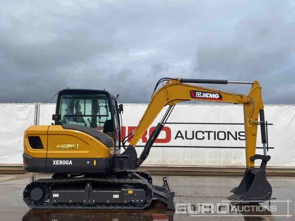 Unused 2025 XCMG XE60GA - Ekskavator mini: gambar 5 Unused 2025 XCMG XE60GA - Ekskavator mini: gambar 5