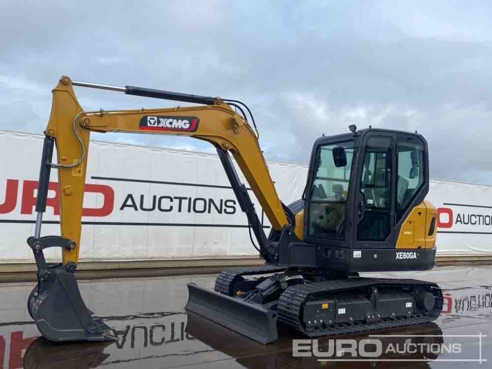 Unused 2025 XCMG XE60GA - Ekskavator mini: gambar 1 Unused 2025 XCMG XE60GA - Ekskavator mini: gambar 1