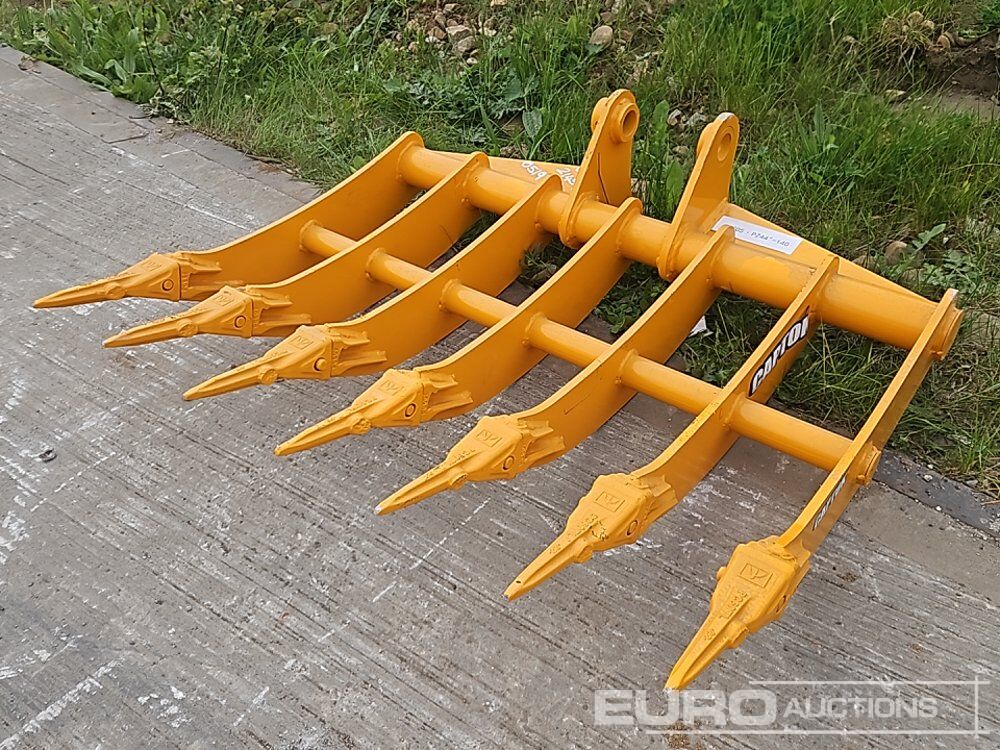 Unused 2026 Captok 46" Rake 45mm Pin to suit 4-6 Ton Excavator - Ember: gambar 1 Unused 2026 Captok 46" Rake 45mm Pin to suit 4-6 Ton Excavator - Ember: gambar 1