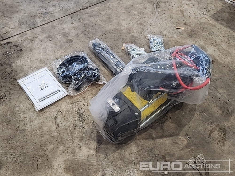 Unused Hi-Torque HT12000 12 Volt Winch, 3/8" x 85' Rope - Peralatan bengkel: gambar 3 Unused Hi-Torque HT12000 12 Volt Winch, 3/8" x 85' Rope - Peralatan bengkel: gambar 3