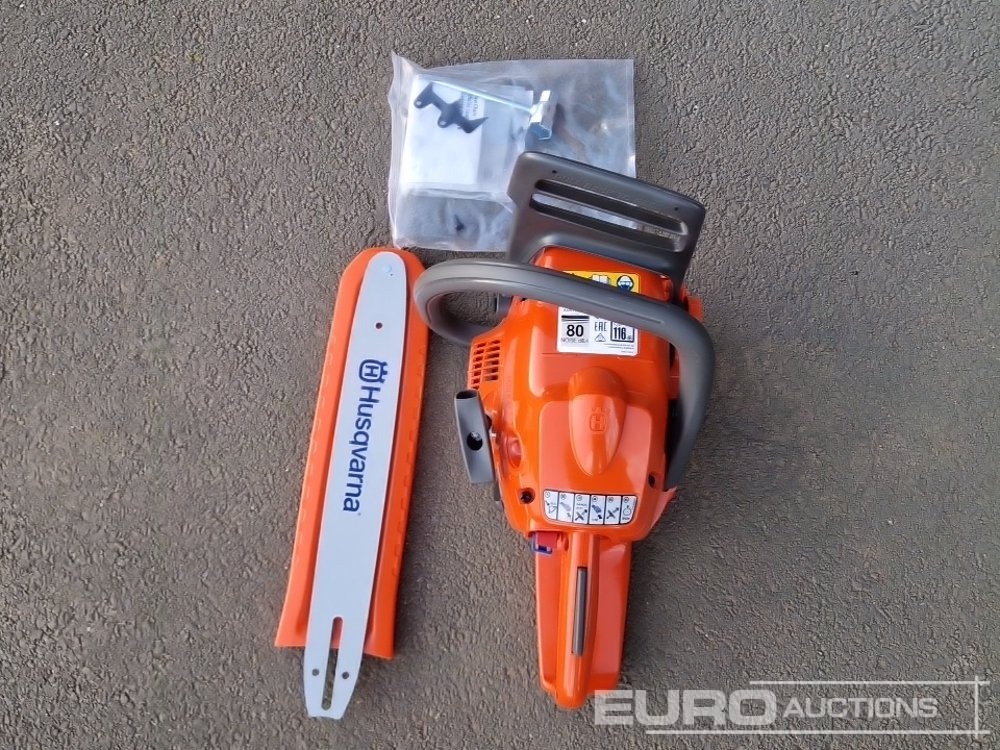 Unused Husqvarna 120 Mark II 14" Petrol Chain Saw - Peralatan bengkel: gambar 5 Unused Husqvarna 120 Mark II 14" Petrol Chain Saw - Peralatan bengkel: gambar 5