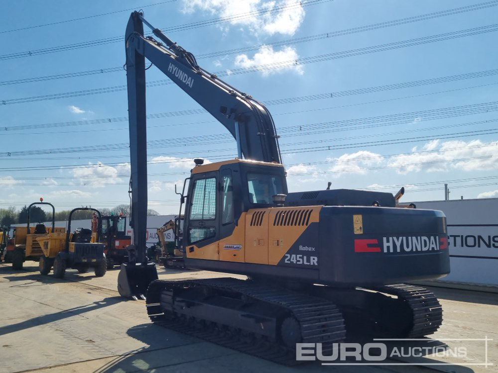 Unused Hyundai R245LR - Ekskavator perayap: gambar 3 Unused Hyundai R245LR - Ekskavator perayap: gambar 3