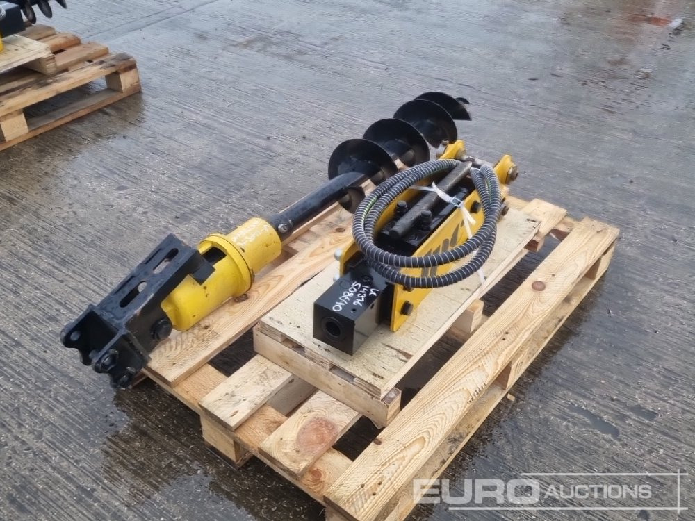 Unused JPC Hydraulic Breaker & 200mm Hydraulic Auger Flight & Drive 25mm Pin to suit Mini Excavator - Palu hidrolik: gambar 1 Unused JPC Hydraulic Breaker & 200mm Hydraulic Auger Flight & Drive 25mm Pin to suit Mini Excavator - Palu hidrolik: gambar 1