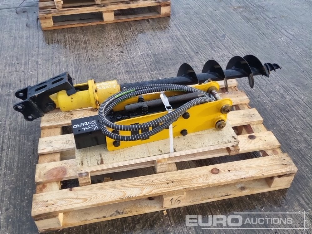 Unused JPC Hydraulic Breaker & 200mm Hydraulic Auger Flight & Drive 25mm Pin to suit Mini Excavator - Palu hidrolik: gambar 2 Unused JPC Hydraulic Breaker & 200mm Hydraulic Auger Flight & Drive 25mm Pin to suit Mini Excavator - Palu hidrolik: gambar 2