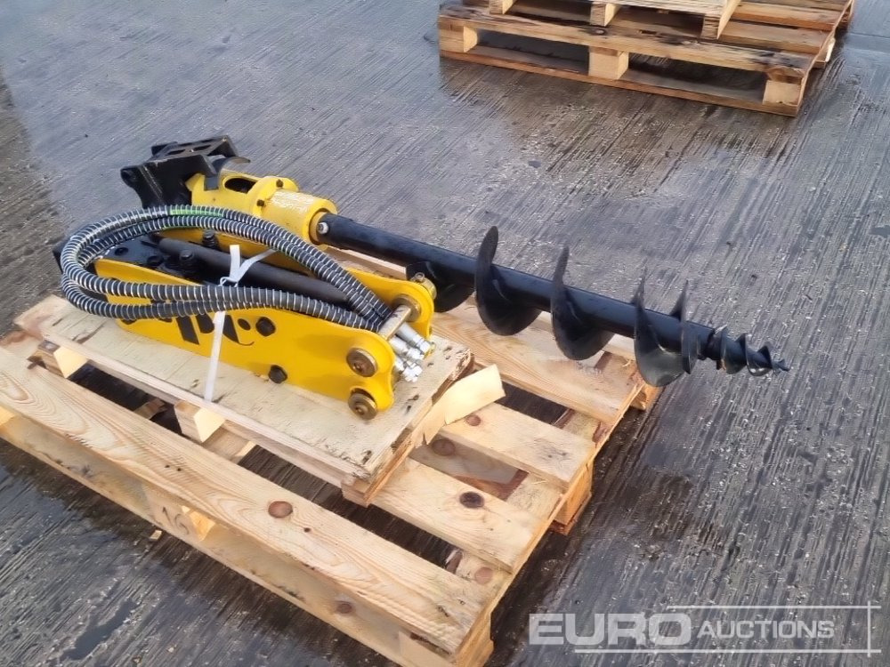 Unused JPC Hydraulic Breaker & 200mm Hydraulic Auger Flight & Drive 25mm Pin to suit Mini Excavator - Palu hidrolik: gambar 3 Unused JPC Hydraulic Breaker & 200mm Hydraulic Auger Flight & Drive 25mm Pin to suit Mini Excavator - Palu hidrolik: gambar 3
