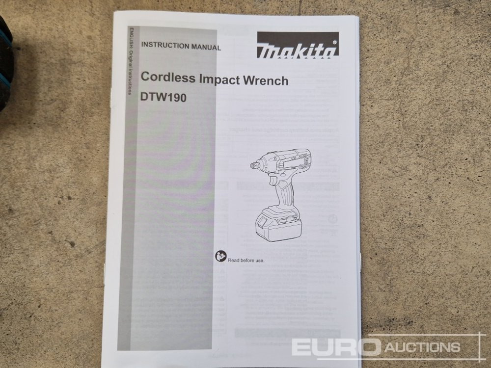 Unused Makita 18V 1/2" Li-Ion LXT Impact Wrench (Body Only) - Membangun inventaris: gambar 4 Unused Makita 18V 1/2" Li-Ion LXT Impact Wrench (Body Only) - Membangun inventaris: gambar 4