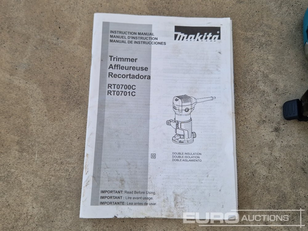 Unused Makita RT0700C 110v Router - Membangun inventaris: gambar 4 Unused Makita RT0700C 110v Router - Membangun inventaris: gambar 4