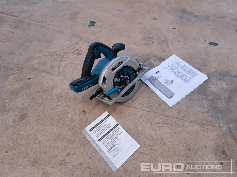 Unused Makita XSH01 36v (18v x 2) XLT Circlar Saw, Blade (Body Only) - Membangun inventaris: gambar 1 Unused Makita XSH01 36v (18v x 2) XLT Circlar Saw, Blade (Body Only) - Membangun inventaris: gambar 1