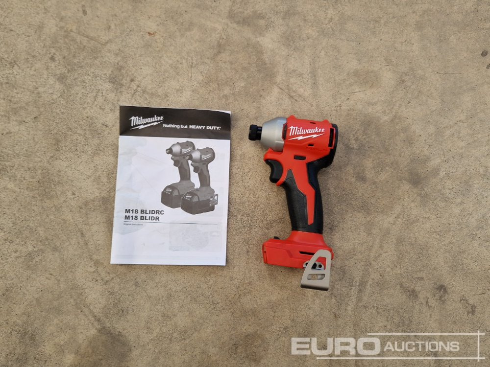 Unused Milwaukee M18 Cordless Impact Driver (Body Only) - Membangun inventaris: gambar 2 Unused Milwaukee M18 Cordless Impact Driver (Body Only) - Membangun inventaris: gambar 2