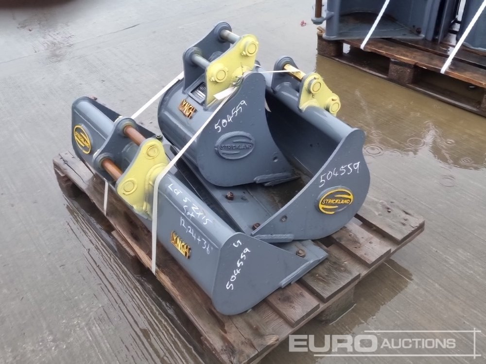 Unused Strickland 36" Ditching, 24", 12" Digging Bucket 30mm Pin to suit Mini Excavator - Ember: gambar 5 Unused Strickland 36" Ditching, 24", 12" Digging Bucket 30mm Pin to suit Mini Excavator - Ember: gambar 5