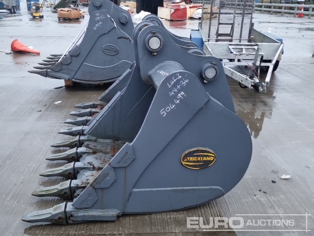 Unused Strickland 48", 36" Digging Bucket 80mm Pin to suit 20 Ton Excavator - Ember: gambar 2 Unused Strickland 48", 36" Digging Bucket 80mm Pin to suit 20 Ton Excavator - Ember: gambar 2