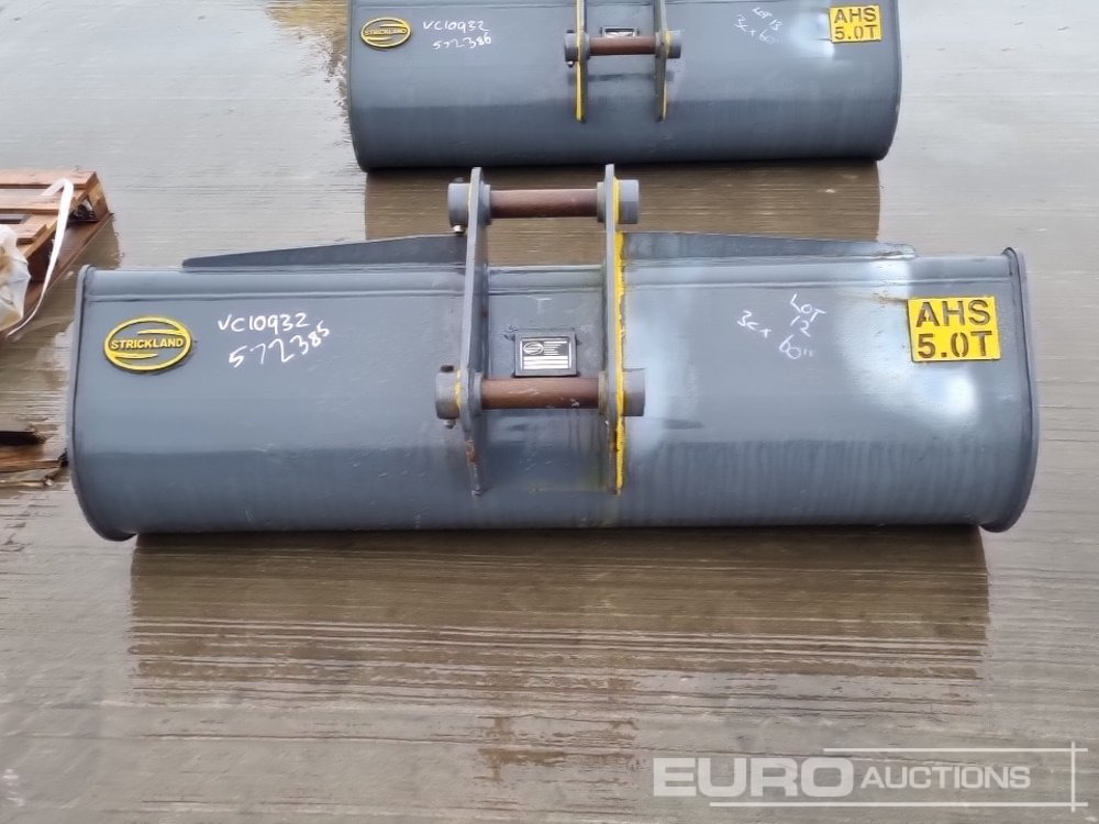 Unused Strickland 60" Ditching Bucket 45mm Pin to suit 4-6 Ton Excavator - Ember: gambar 4 Unused Strickland 60" Ditching Bucket 45mm Pin to suit 4-6 Ton Excavator - Ember: gambar 4