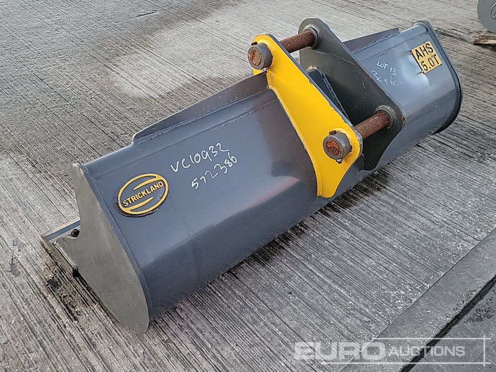 Unused Strickland 60" Ditching Bucket 45mm Pin to suit 4-6 Ton Excavator - Ember: gambar 3 Unused Strickland 60" Ditching Bucket 45mm Pin to suit 4-6 Ton Excavator - Ember: gambar 3