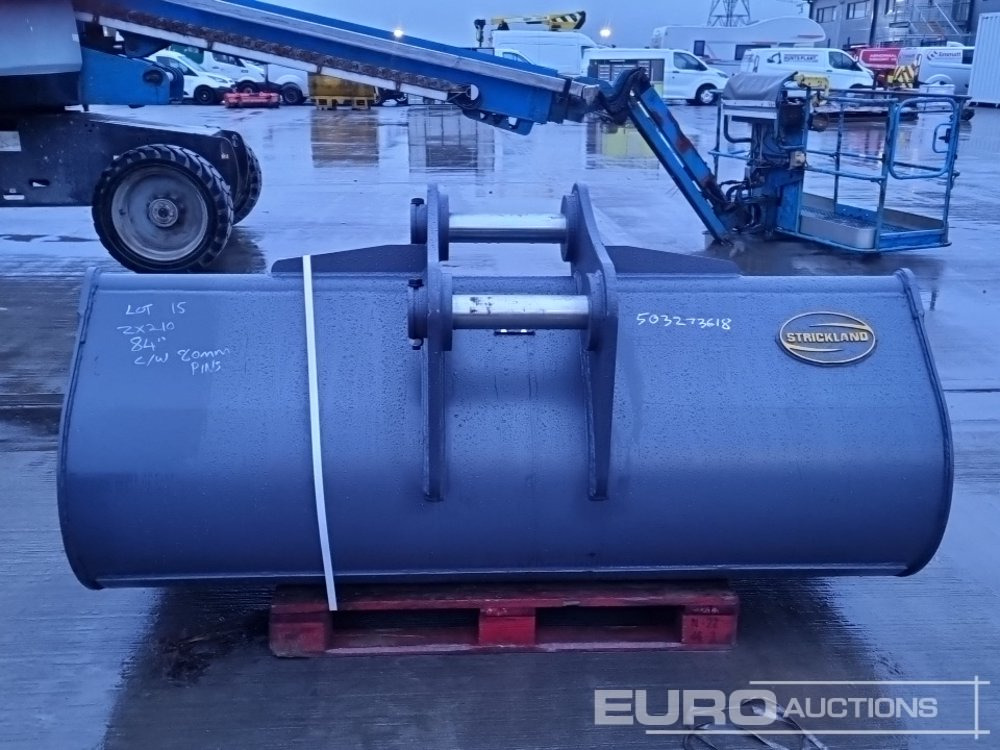 Unused Strickland 84" Ditching Bucket 80mm Pin to suit 20 Ton Excavator - Ember: gambar 4 Unused Strickland 84" Ditching Bucket 80mm Pin to suit 20 Ton Excavator - Ember: gambar 4