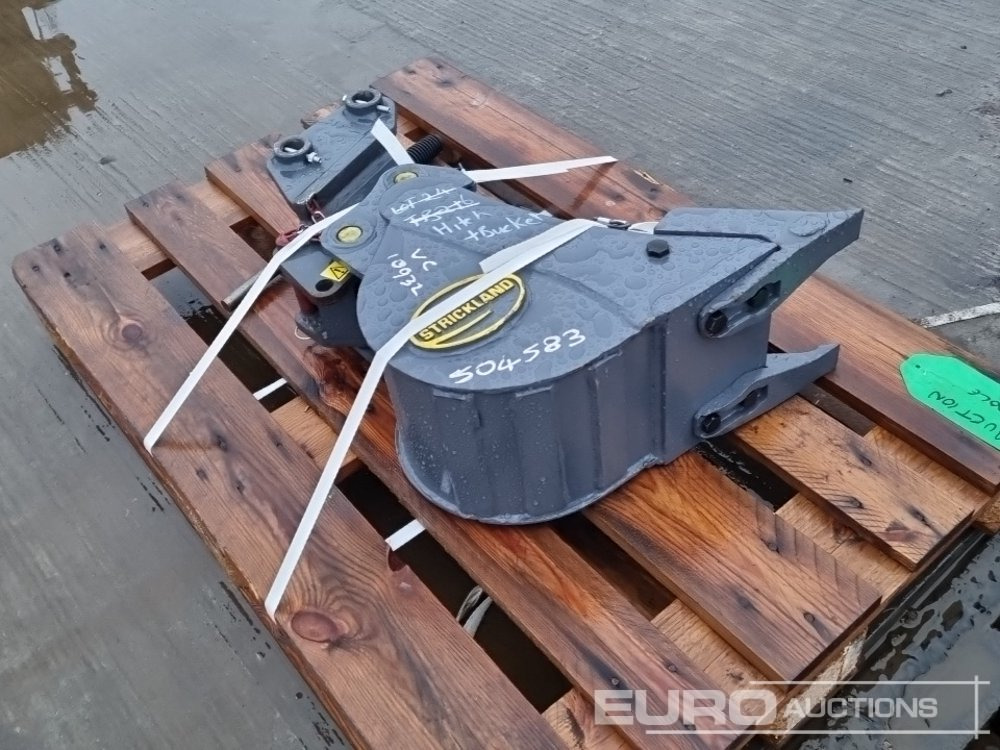 Unused Strickland Manual QH, 9" Digging Bucket 30mm Pin to suit Mini Excavator - Ember: gambar 5 Unused Strickland Manual QH, 9" Digging Bucket 30mm Pin to suit Mini Excavator - Ember: gambar 5