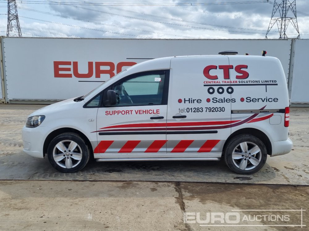 2011 Volkswagen Caddy C20 TDI - Van pengiriman: gambar 2 2011 Volkswagen Caddy C20 TDI - Van pengiriman: gambar 2