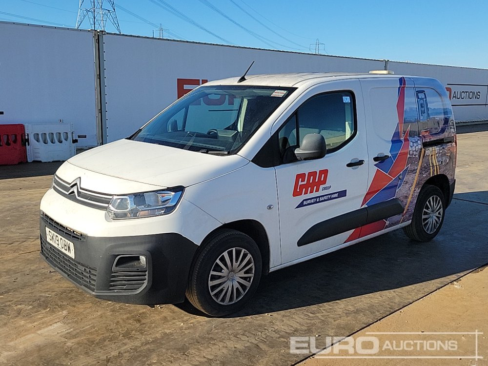 2019 Citreon Berlingo - Van pengiriman: gambar 1 2019 Citreon Berlingo - Van pengiriman: gambar 1