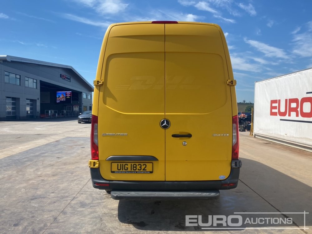2019 Mercedes Sprinter - Van pengiriman: gambar 4 2019 Mercedes Sprinter - Van pengiriman: gambar 4
