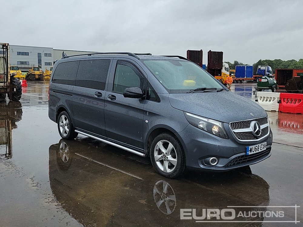 Van pengiriman Mercedes Vito: gambar 7