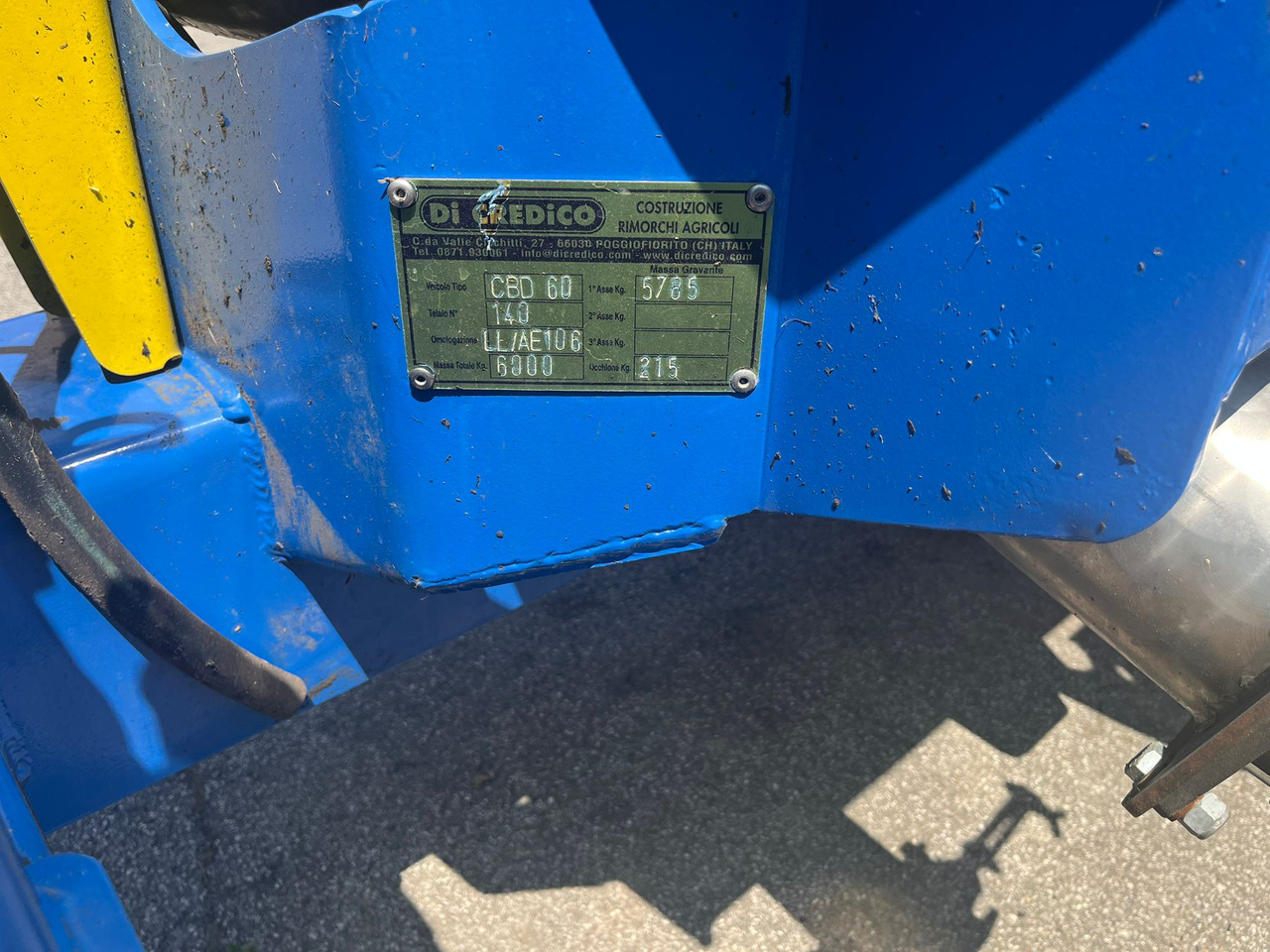 Carrobotte usato Di Credico CBD60 - Kapal tanker bubur: gambar 4 Carrobotte usato Di Credico CBD60 - Kapal tanker bubur: gambar 4