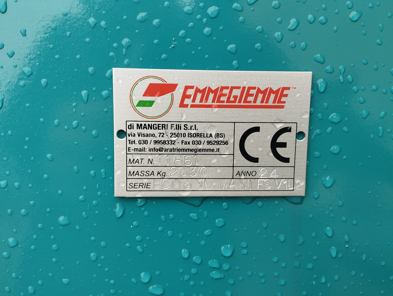 Emmegiemme ecoaratro nuovo ECO 6 XL MAXI FS V1LM2 - Bajak: gambar 2 Emmegiemme ecoaratro nuovo ECO 6 XL MAXI FS V1LM2 - Bajak: gambar 2