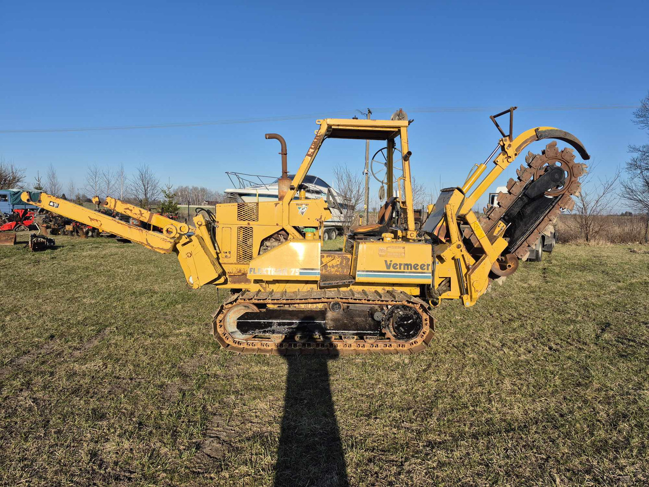 VERMEER Flextrak 75 Pługoukładacz - Mesin penggali parit: gambar 1 VERMEER Flextrak 75 Pługoukładacz - Mesin penggali parit: gambar 1