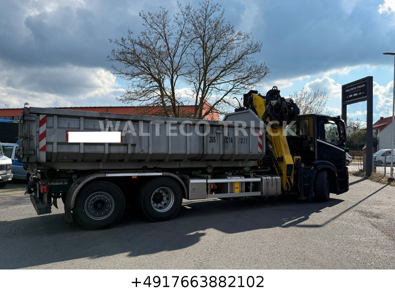 Iveco X Way 460/Abroll HYVA/KRAN TAYFUN/LENKACHSE - Hook lift: gambar 4 Iveco X Way 460/Abroll HYVA/KRAN TAYFUN/LENKACHSE - Hook lift: gambar 4