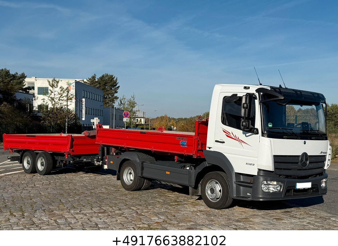 Mercedes-Benz Atego 1023 + Anhänger Dreiseitenkipper - Truk jungkit: gambar 4 Mercedes-Benz Atego 1023 + Anhänger Dreiseitenkipper - Truk jungkit: gambar 4