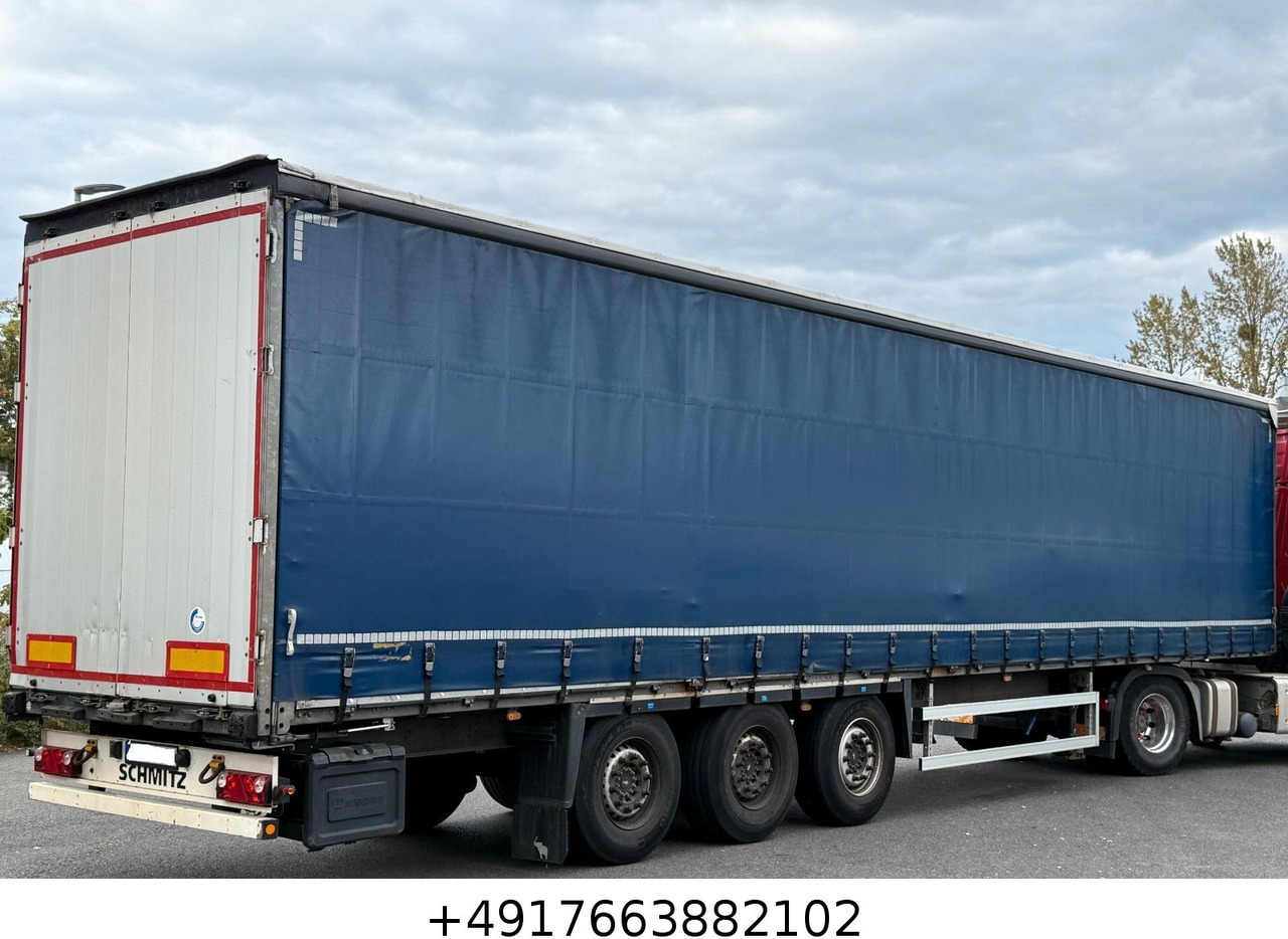 Schmitz Cargobull Standart/Edscha/Liftachachse - Semi-trailer dengan terpal samping: gambar 2 Schmitz Cargobull Standart/Edscha/Liftachachse - Semi-trailer dengan terpal samping: gambar 2
