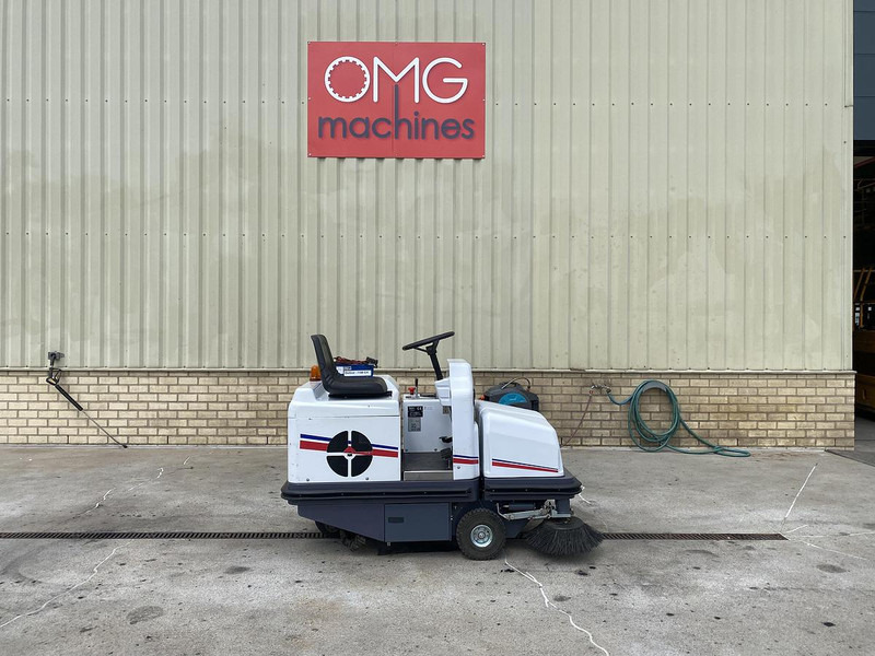 Dulevo 1100 EH, Veegmachine, Hoogkieper - Penyapu jalan: gambar 1 Dulevo 1100 EH, Veegmachine, Hoogkieper - Penyapu jalan: gambar 1