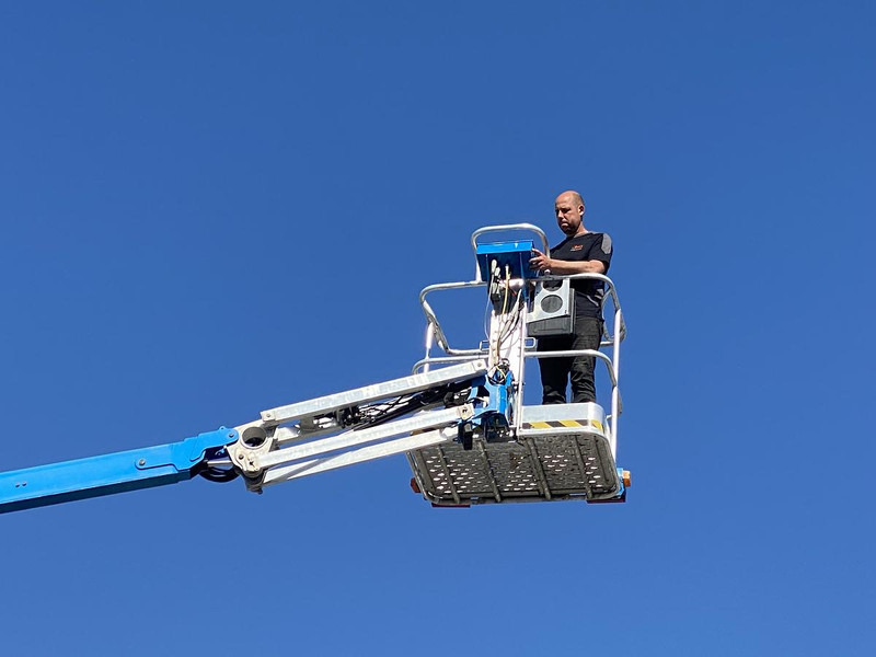 Platform pengangkat Genie TZ50, Aanhangwagen hoogwerker, 17 meter: gambar 13