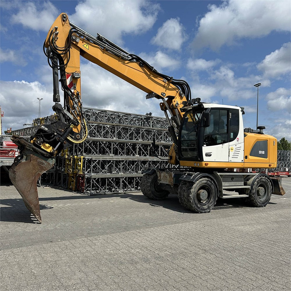 Liebherr A 918 Litronic - Ekskavator roda: gambar 1 Liebherr A 918 Litronic - Ekskavator roda: gambar 1