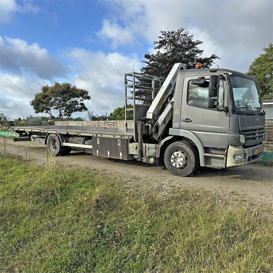 Mercedes Atego 1524 LL - Truk flatbed, Truk derek: gambar 1 Mercedes Atego 1524 LL - Truk flatbed, Truk derek: gambar 1