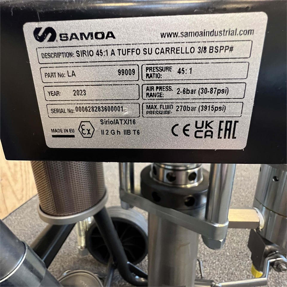 Samoa Sirio 45:1 - Peralatan mesin: gambar 5 Samoa Sirio 45:1 - Peralatan mesin: gambar 5