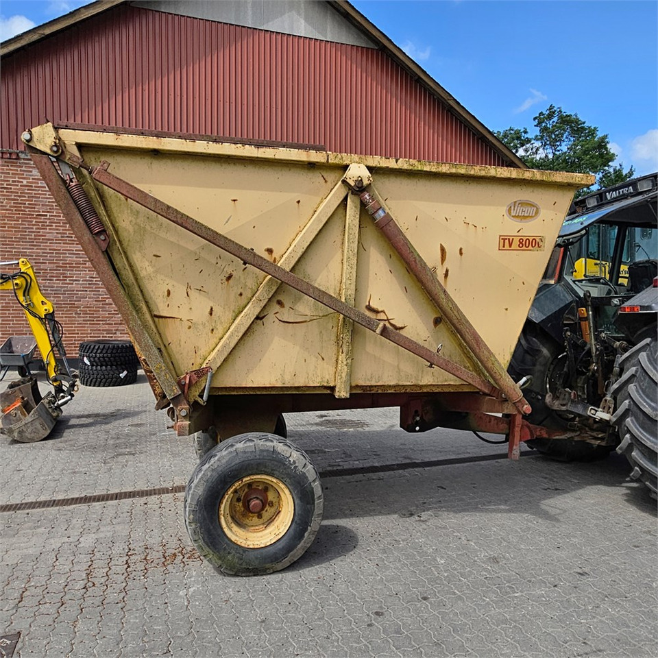 Vicon TV8000 - Trailer jungkit pertanian/ Tempat sampah: gambar 2 Vicon TV8000 - Trailer jungkit pertanian/ Tempat sampah: gambar 2