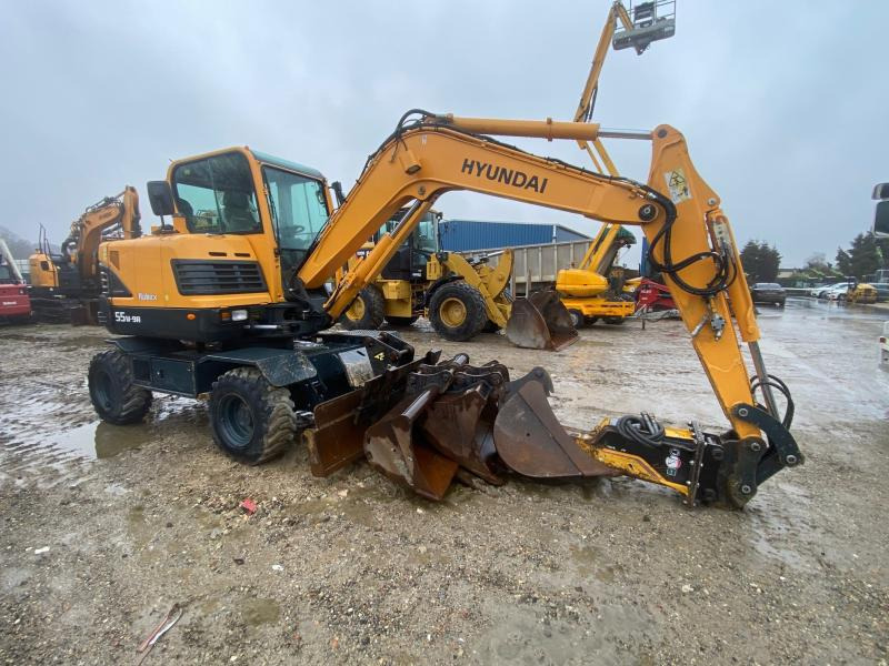 Hyundai ROBEX 55W-9A - Ekskavator roda: gambar 2 Hyundai ROBEX 55W-9A - Ekskavator roda: gambar 2