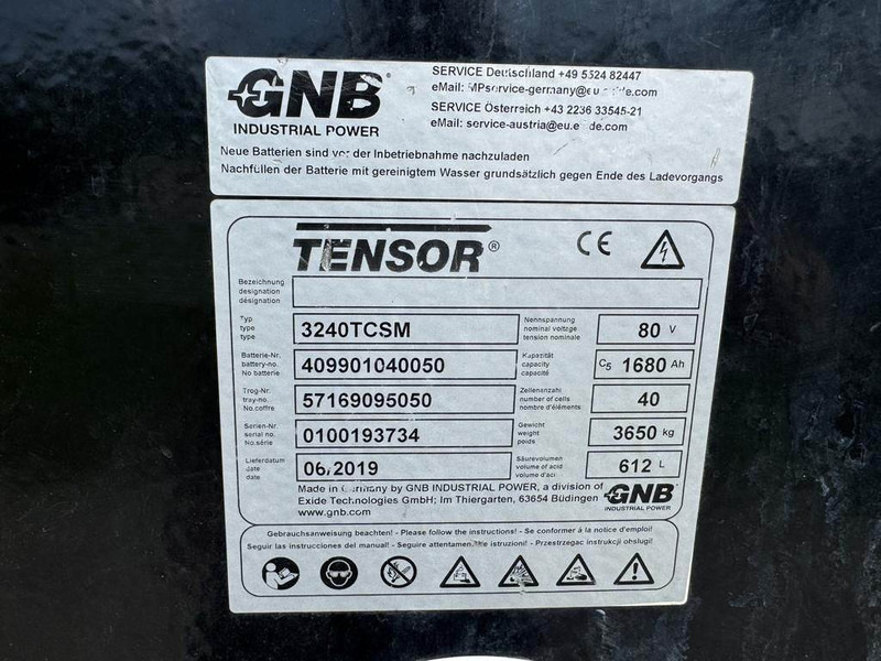 Kalmar ECF80-1100 - Forklift listrik: gambar 5 Kalmar ECF80-1100 - Forklift listrik: gambar 5