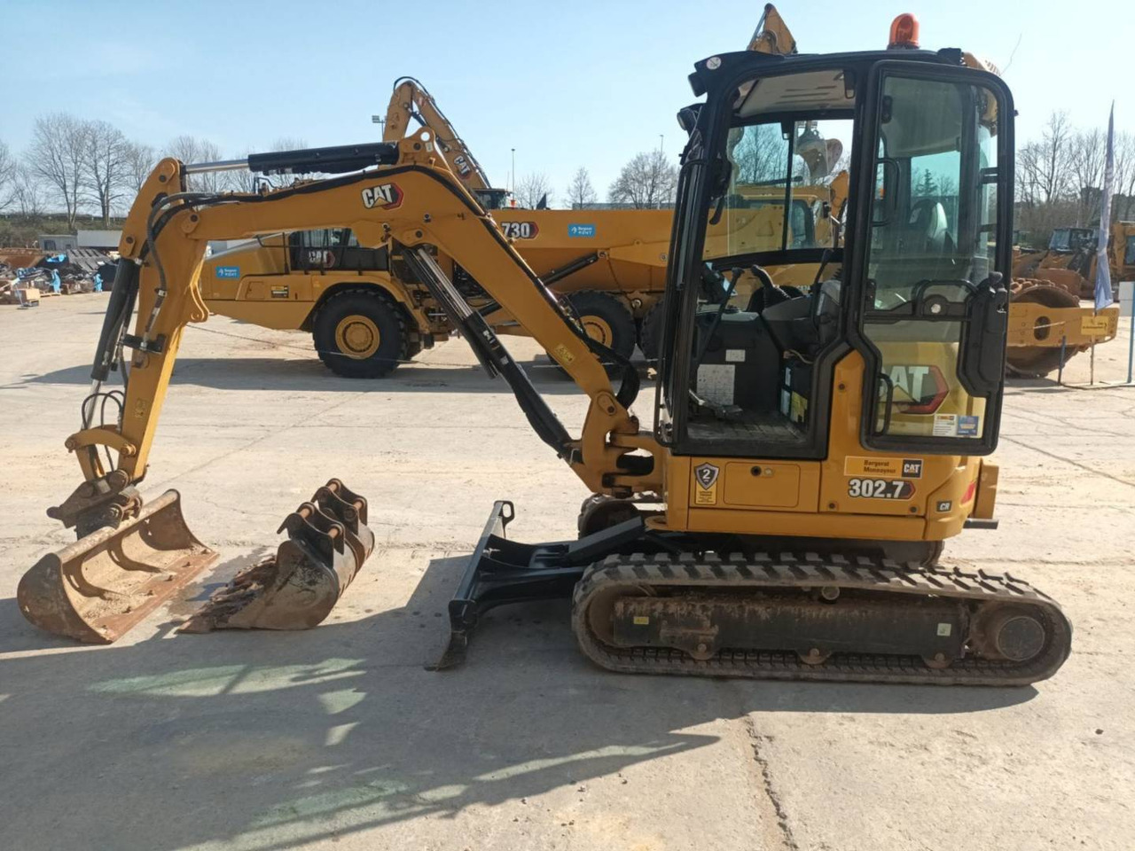 CAT 302.7 - Ekskavator perayap: gambar 3 CAT 302.7 - Ekskavator perayap: gambar 3
