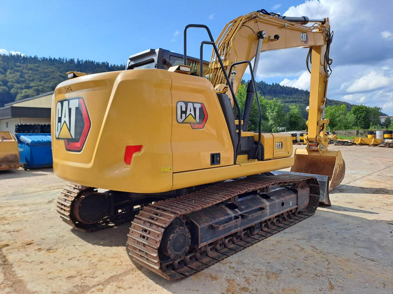 CAT 313 - Ekskavator perayap: gambar 3 CAT 313 - Ekskavator perayap: gambar 3