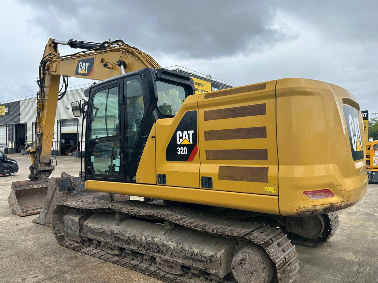 CAT 320 - Ekskavator perayap: gambar 3 CAT 320 - Ekskavator perayap: gambar 3
