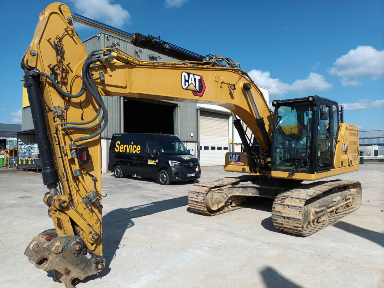 CAT 323 - Ekskavator perayap: gambar 1 CAT 323 - Ekskavator perayap: gambar 1